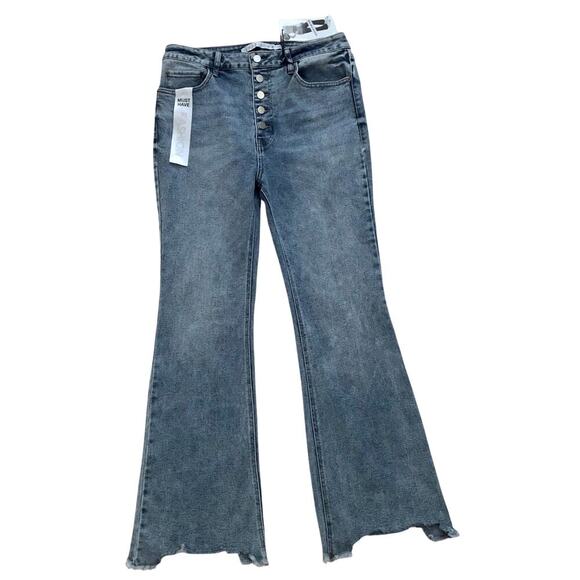 Tinseltown NWT High Rise Flare Jeans Juniors/Women 15/32 - Picture 2 of 10